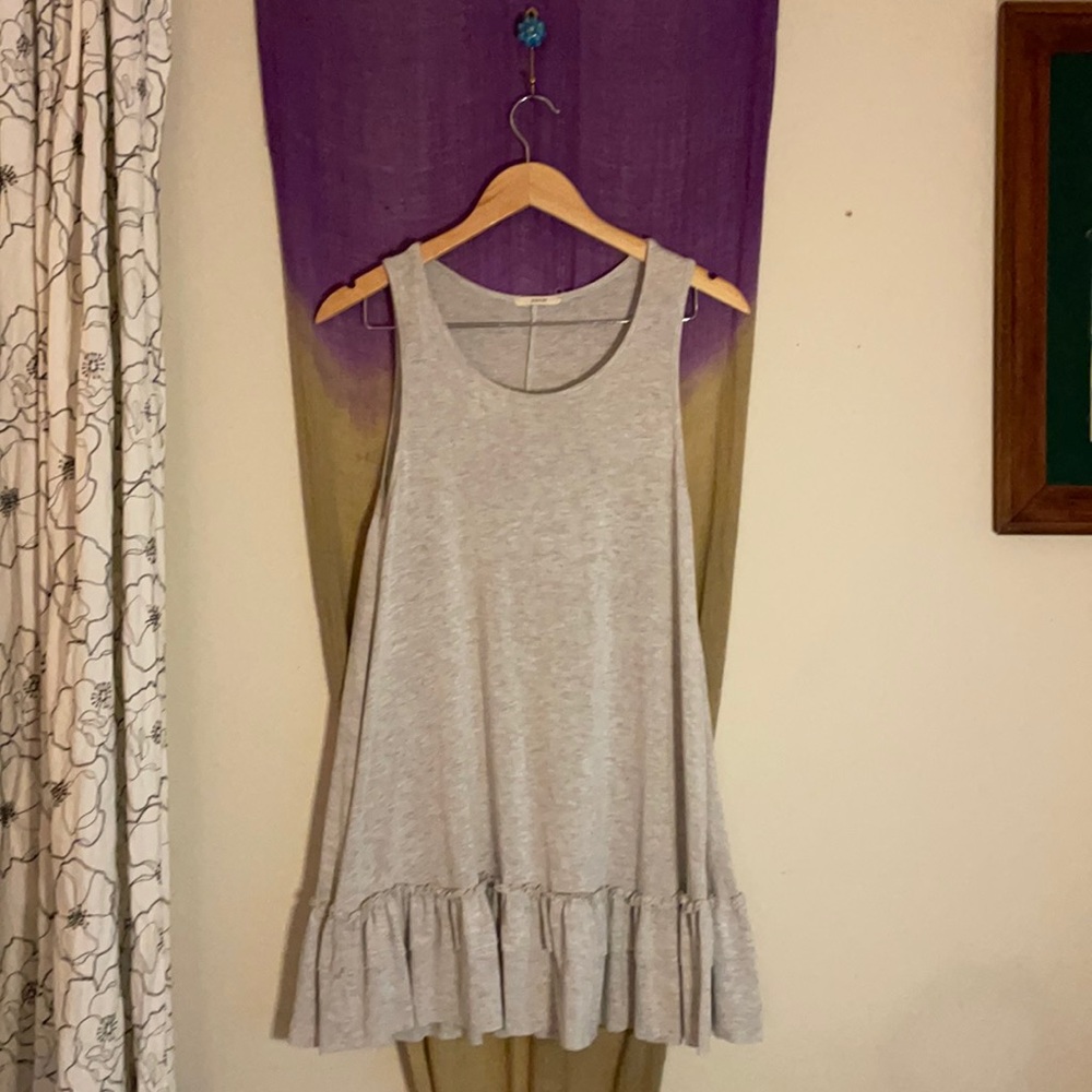 Long loose fitting tank dress
